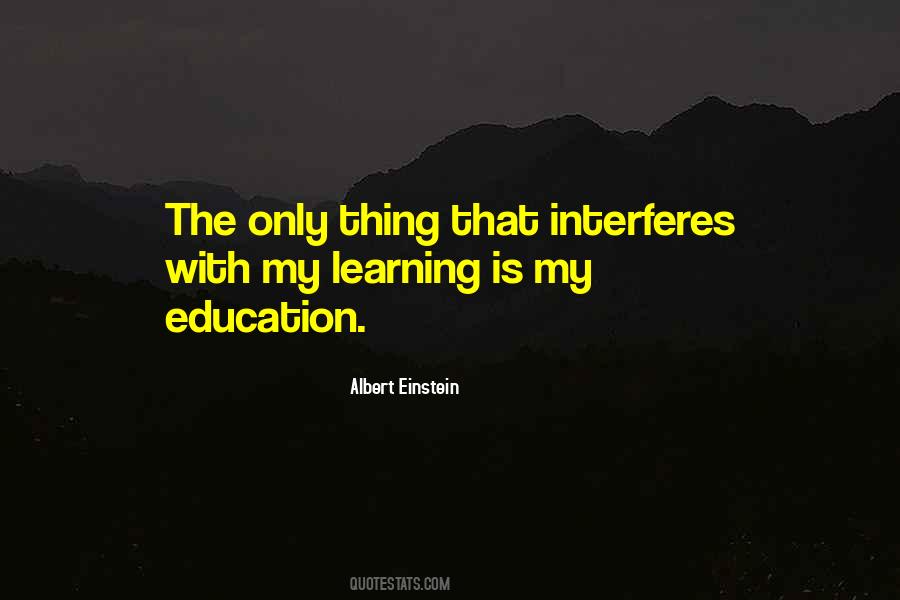 My Learning Quotes #945161