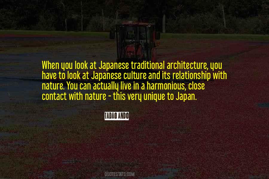 Be Harmonious With Nature Quotes #160979