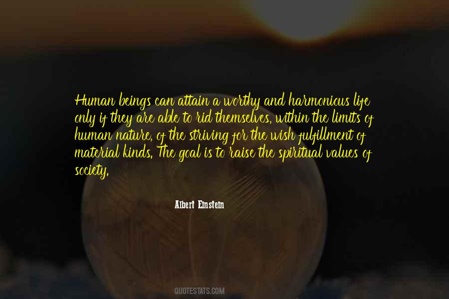 Be Harmonious With Nature Quotes #792597