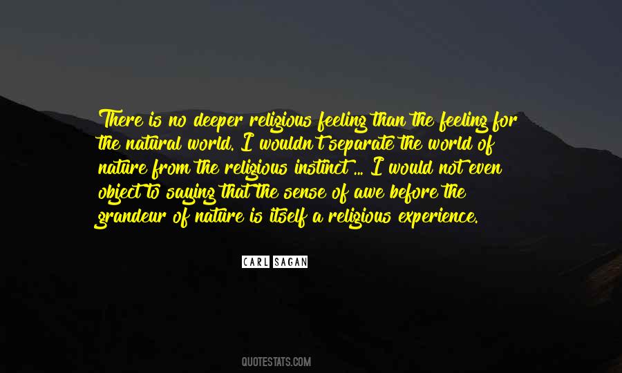 Religious Feeling Quotes #1802601