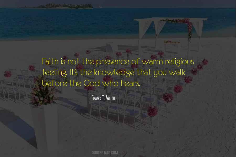 Religious Feeling Quotes #831319