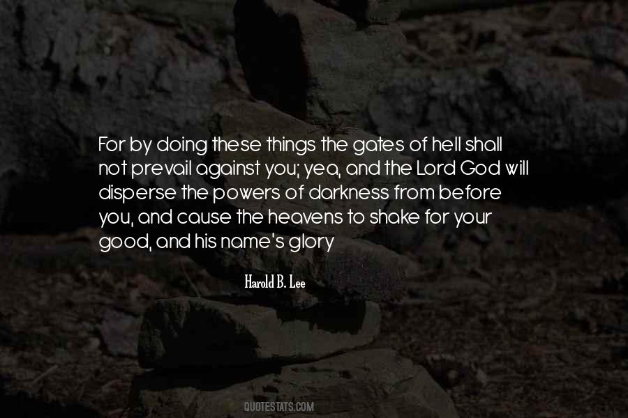 Hell Gates Quotes #429055