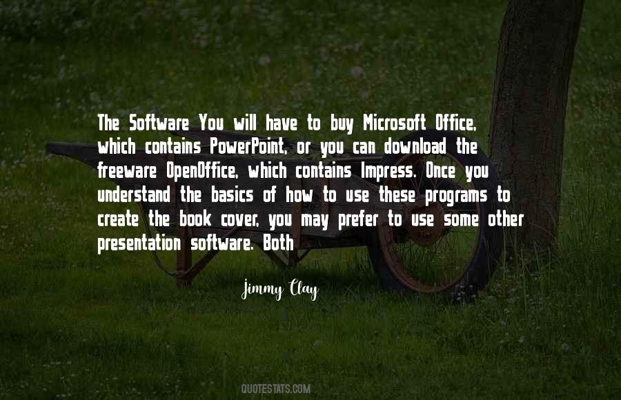 Quotes About Microsoft Office #178617