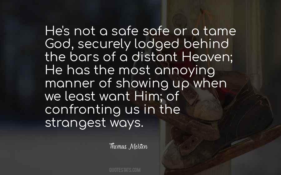 Quotes About The Ways Of God #214760