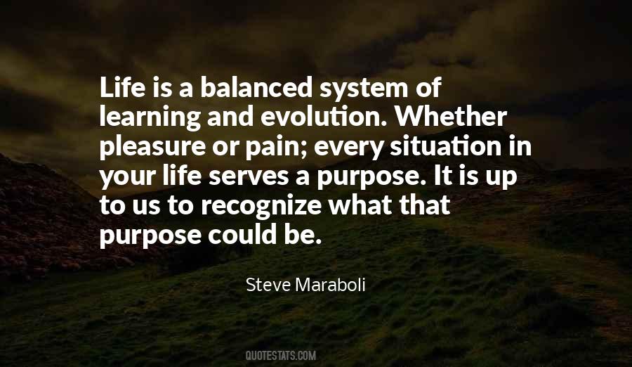 Balance In Your Life Quotes #1355212