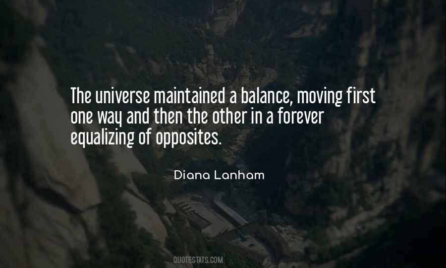 Balance Of Opposites Quotes #83841