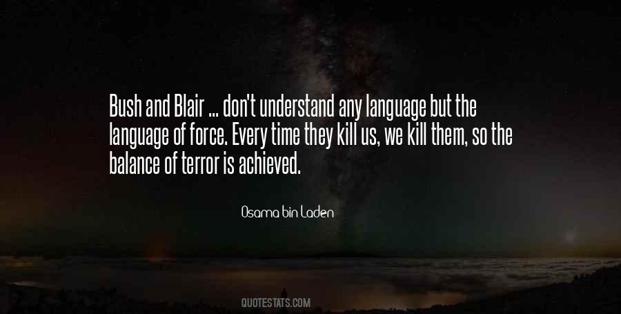 Balance Of Terror Quotes #706807