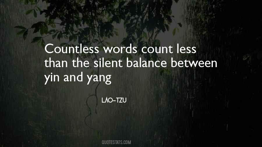 Balance Yin And Yang Quotes #640335