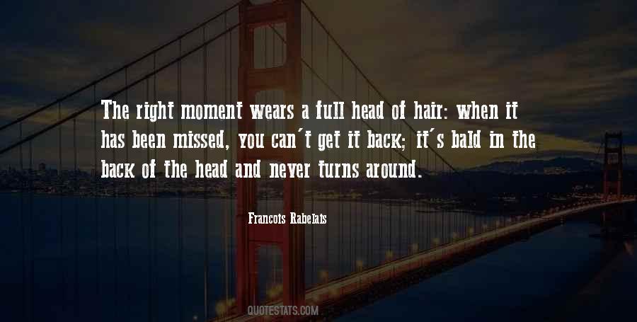 Bald Hair Quotes #130692