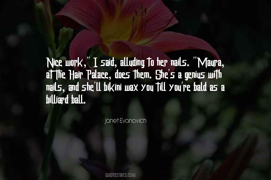 Bald Hair Quotes #1311354