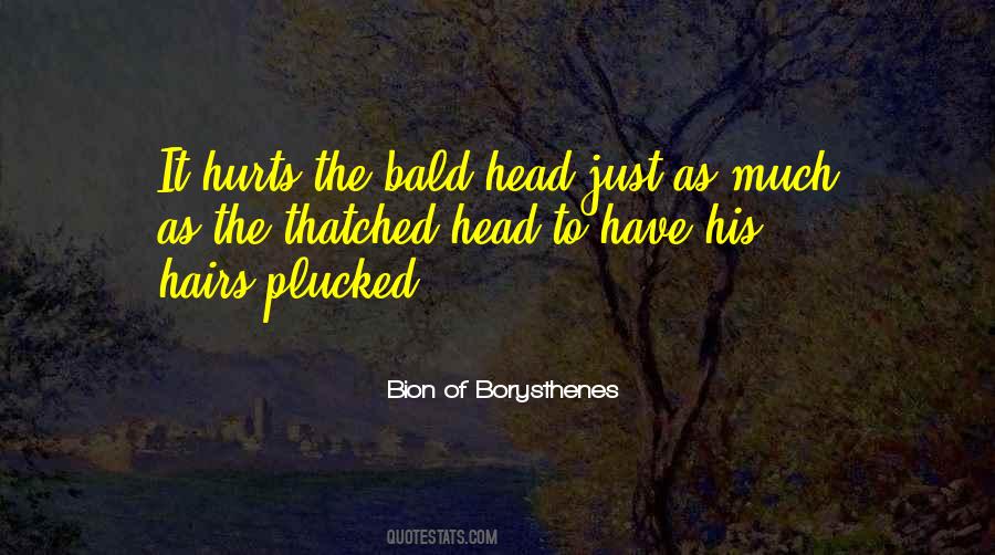 Bald Hair Quotes #1578639