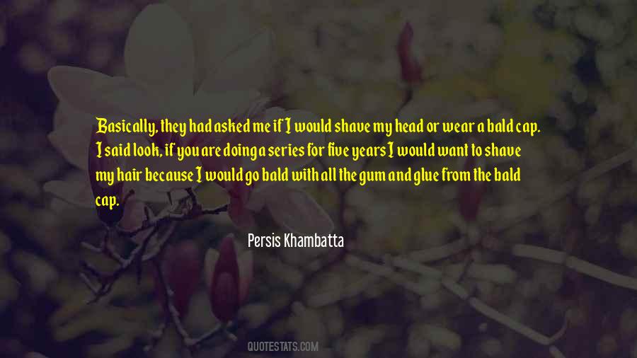 Bald Hair Quotes #774941