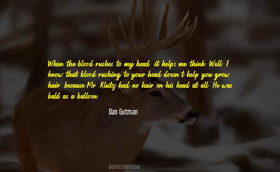 Bald Hair Quotes #792579