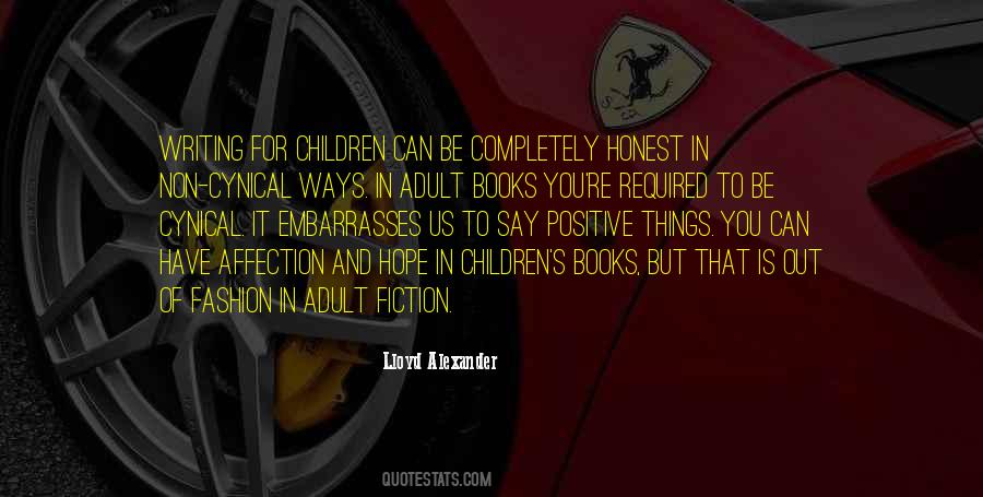 Adult Fiction Quotes #1491515