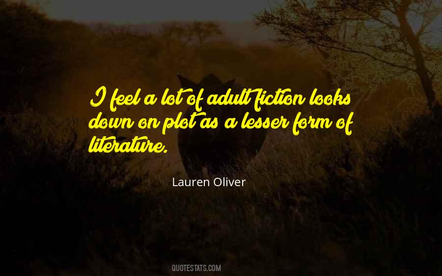 Adult Fiction Quotes #1861501