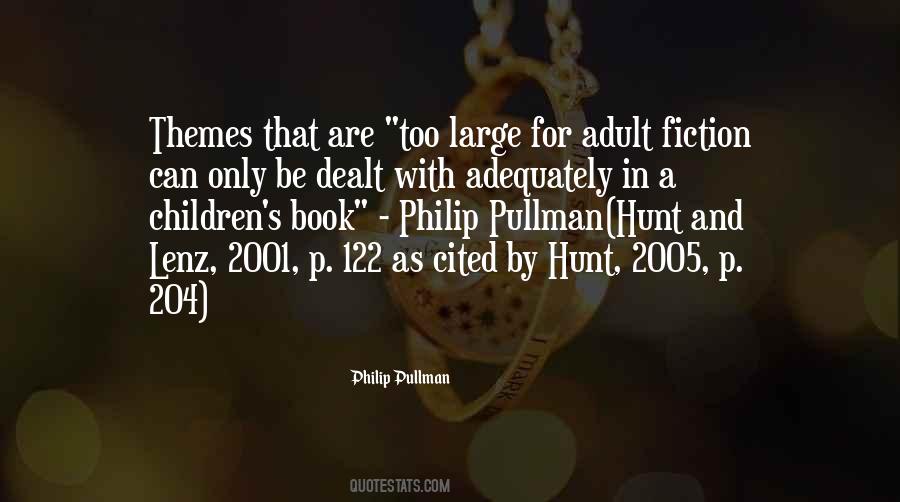 Adult Fiction Quotes #710036