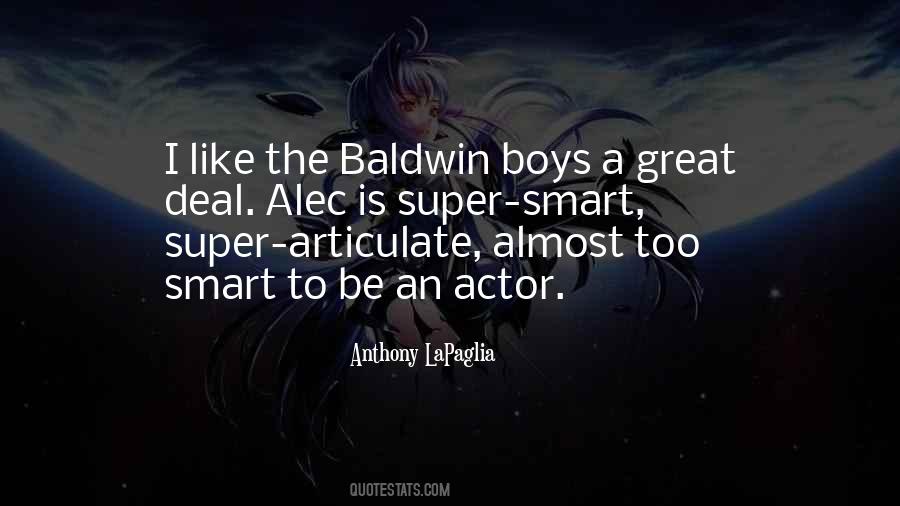 Baldwin Quotes #8595