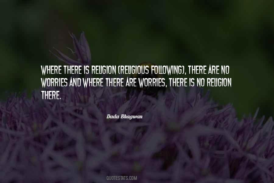 Religious Following Quotes #1445498