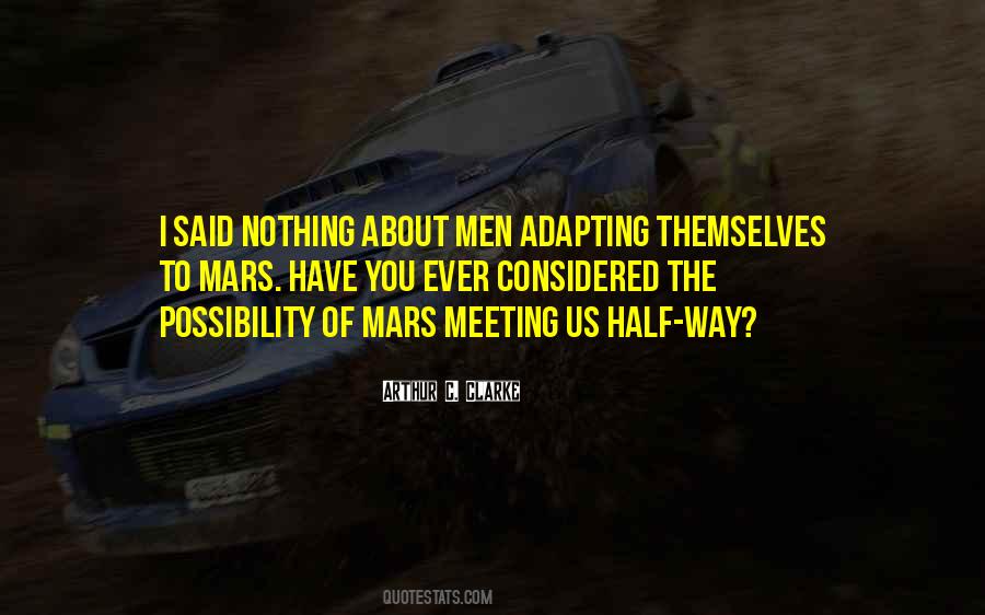 Men Are From Mars Quotes #1513503
