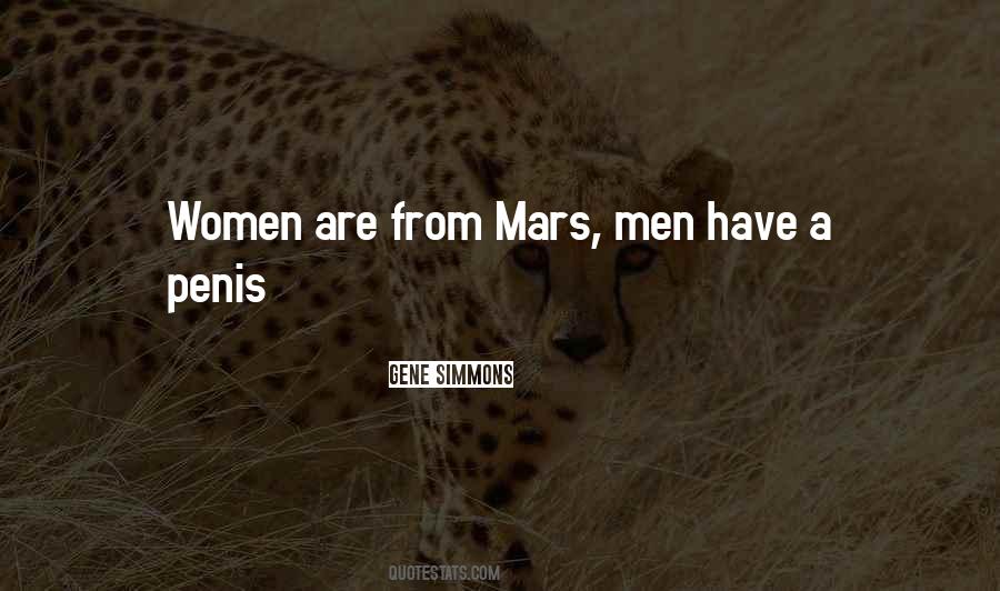Men Are From Mars Quotes #76670