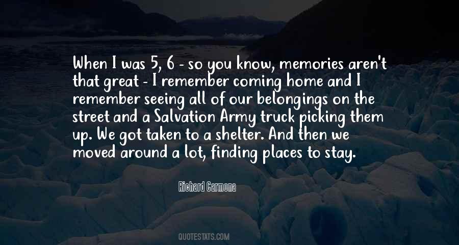 Home Memories Quotes #915548