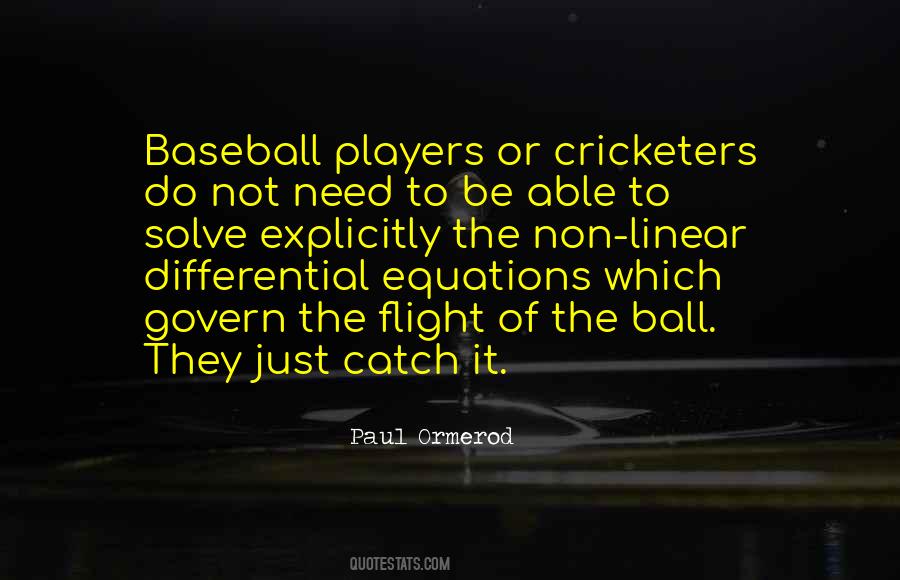 Ball Player Quotes #839889