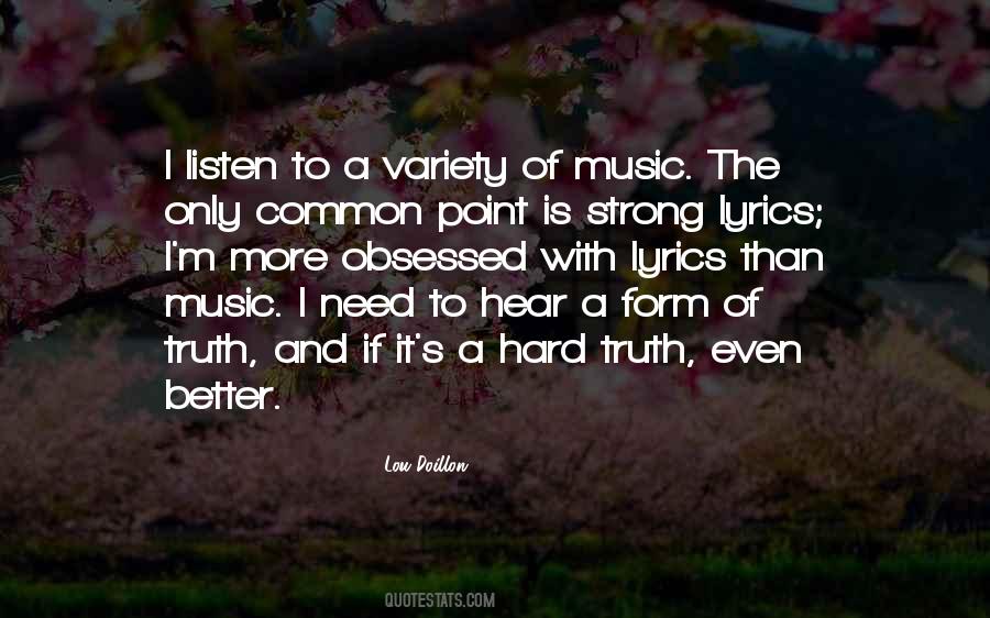 Obsessed Music Quotes #922518