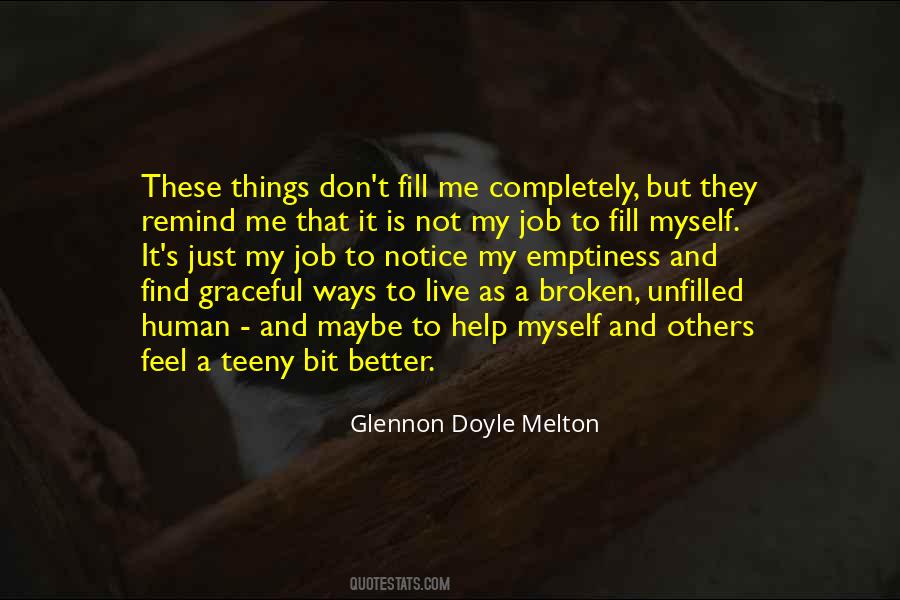 Doyle Melton Quotes #12413