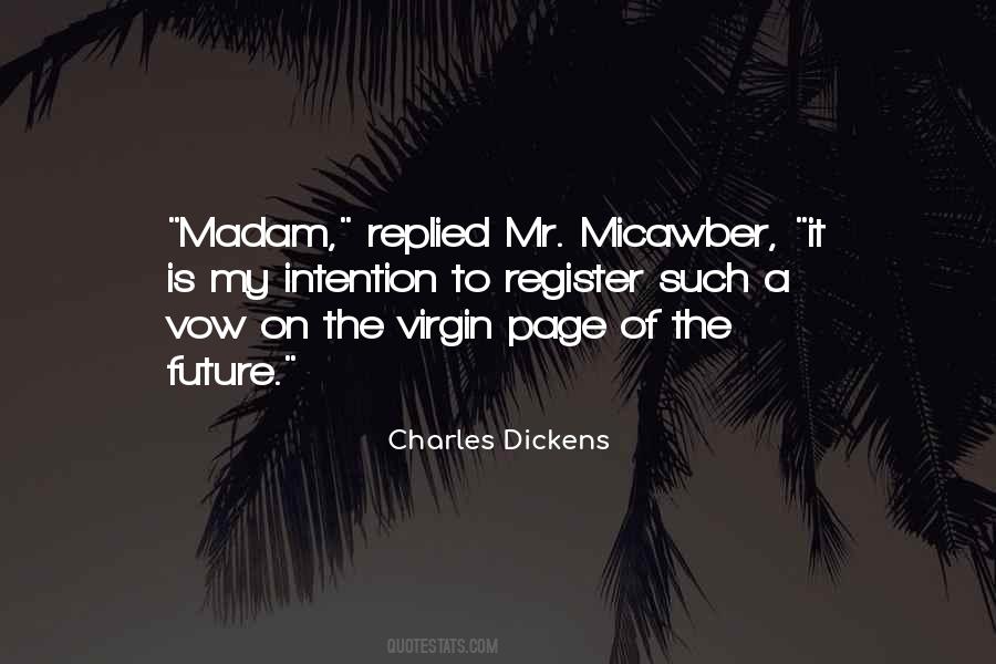 Quotes About Micawber #1612694