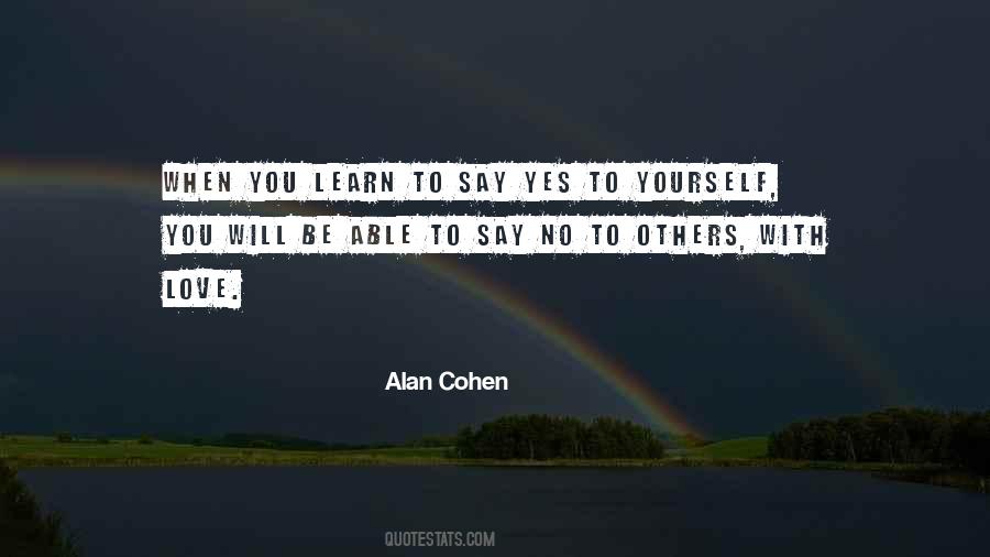 When You Say Yes Quotes #1011127