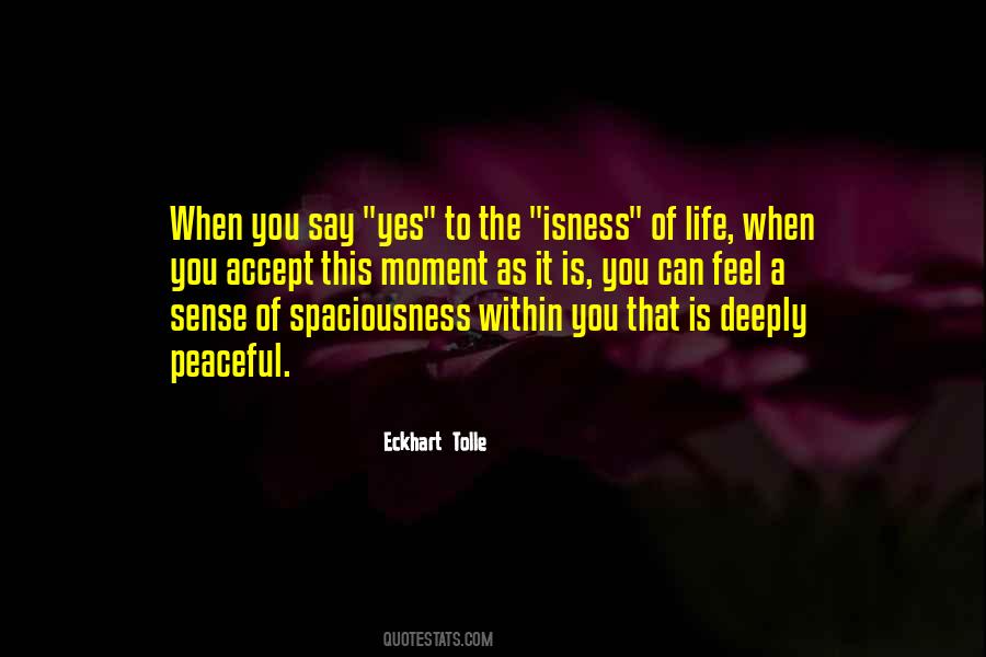 When You Say Yes Quotes #451402