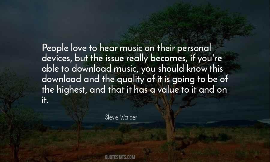 Value Of Music Quotes #1049995