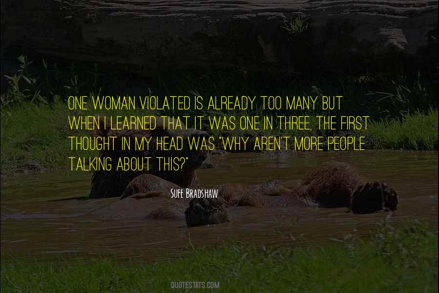 Woman One Quotes #18185