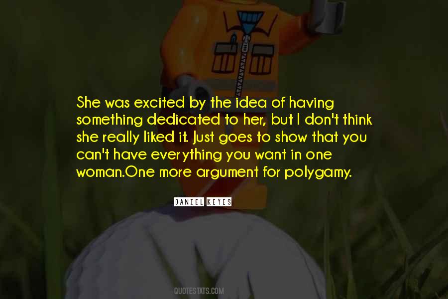 Woman One Quotes #535023