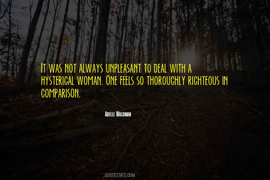Woman One Quotes #5543