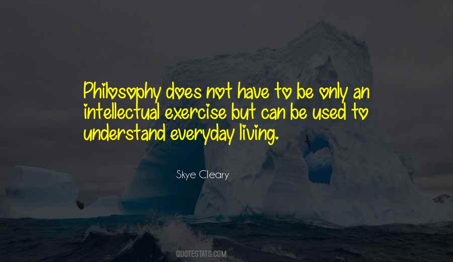 Living Philosophy Quotes #247180