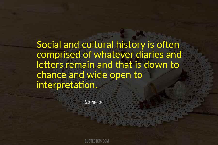 Social And Cultural Quotes #1665570