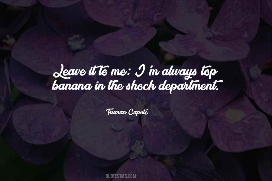 Banana Quotes #1725440
