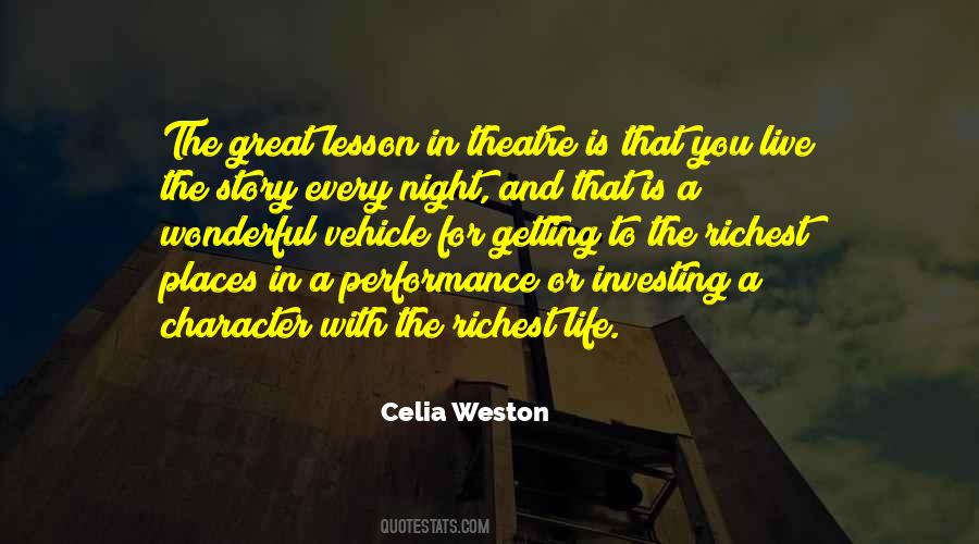 Great Theatre Quotes #1740577