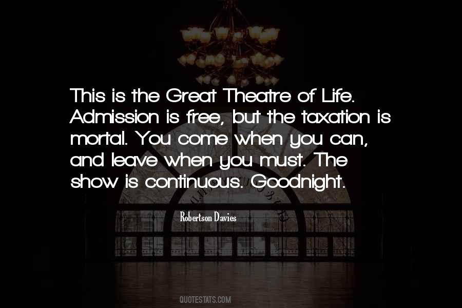 Great Theatre Quotes #812730