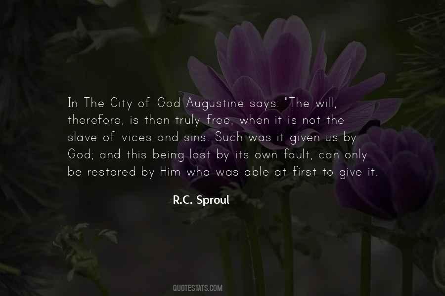 City Of God Augustine Quotes #272964
