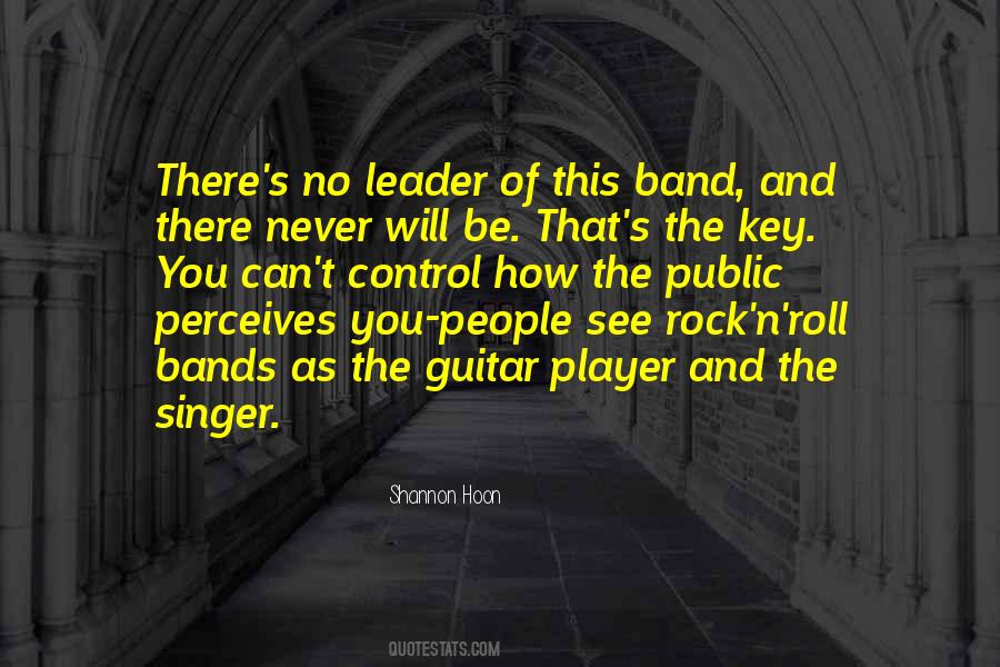 Band Leader Quotes #562137