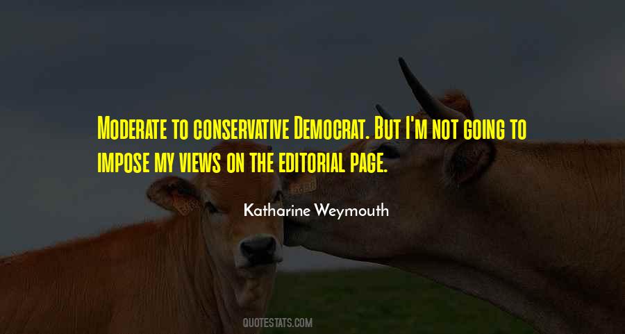 Conservative Democrat Quotes #1040998