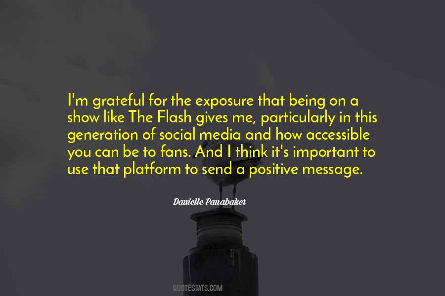 Social Media Platform Quotes #1427540