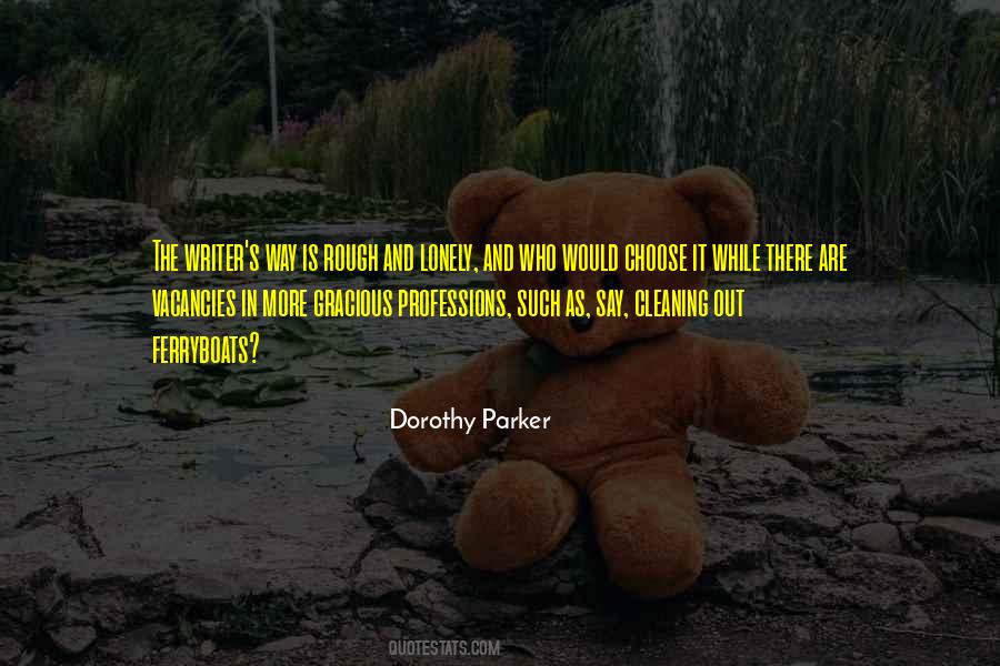 Lonely Writer Quotes #786270