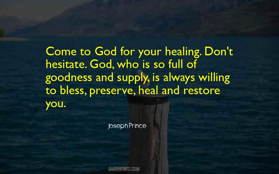God Of Healing Quotes #232486
