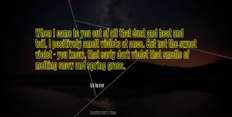 Dark Spring Quotes #886756