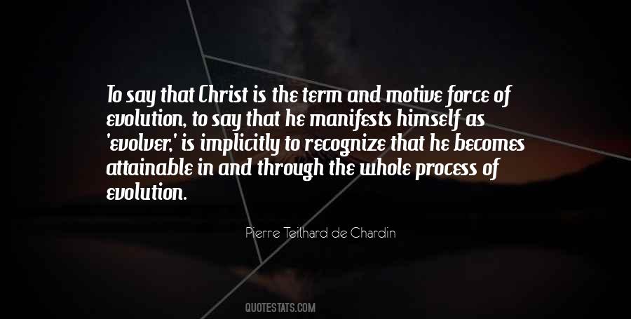 De Chardin Quotes #698912