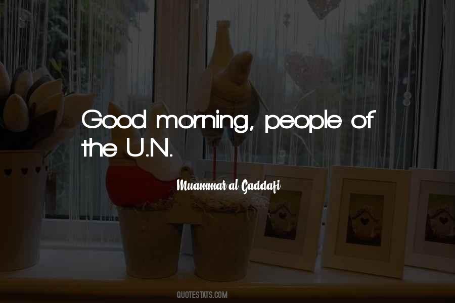 Morning People Quotes #1380096