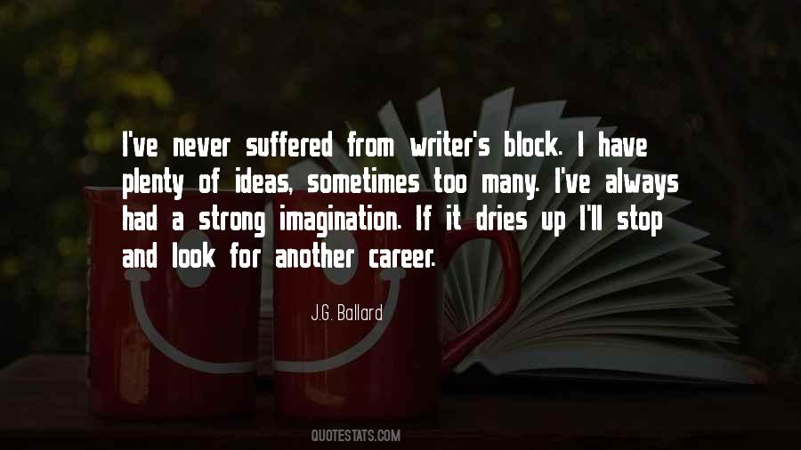 Writer S Block Quotes #137156